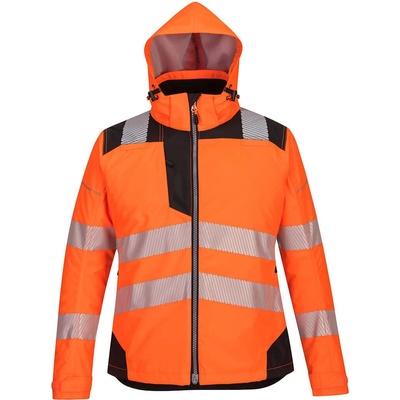 Portwest PW382 PW3 Dámska zimná bunda oranžová čierna