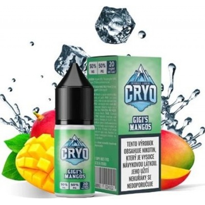 Infamous Cryo Saltz Gigi's Mango 10 ml 20 mg