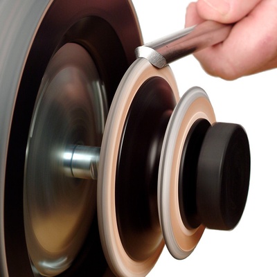 TORMEK Profiled Leather Honing Wheel LA-120 - Přípravek k brusce