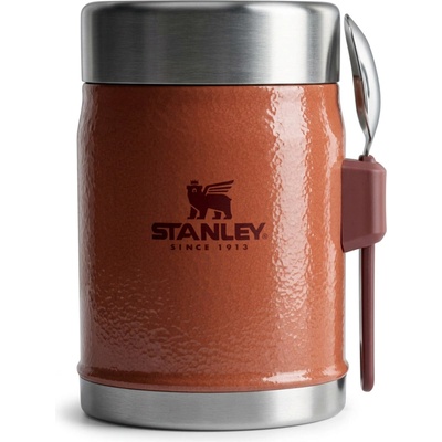 Stanley termoska jídelní 400 ml se lžící vidličkou Hammertone Clay