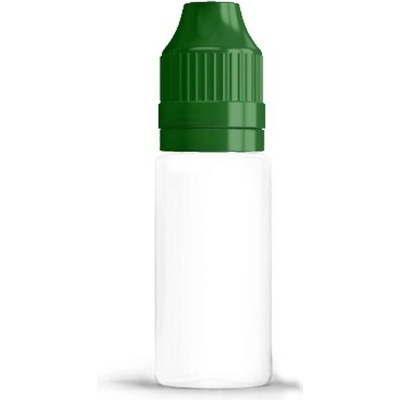 Ecoliquid Plastová lahvička s kapátkem zelená 10ml