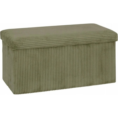 Atmosphera Pouf Double Khaki Arum 76X38X38Cm