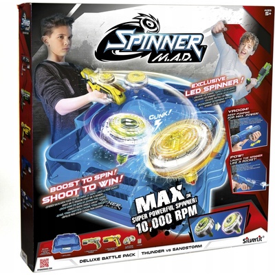 Silverlit DELUXE BATTLE PACK 2 SPINNERY pistole