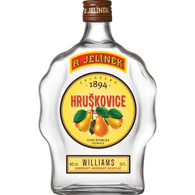 R. Jelínek Hruškovice Williams 42% 0,7 l (holá láhev) – Hledejceny.cz