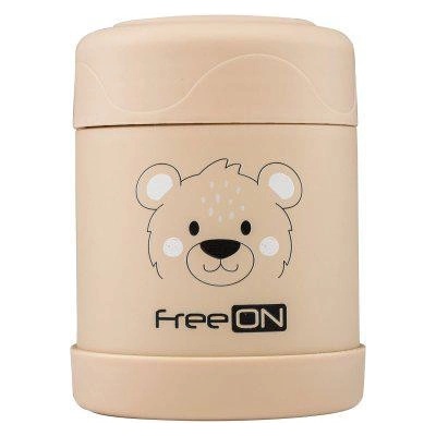 Freeon Termoska na jídlo 350 ml Bear beige