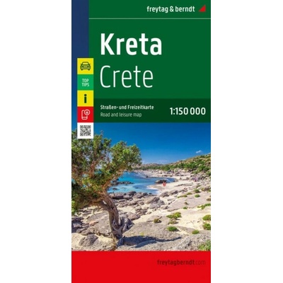 Kréta 1:150 000 / automapa + volnočasová mapa