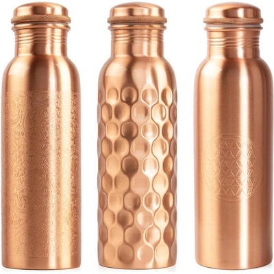 Bodhi Medená fľaša Motív Flower of life 800 ml