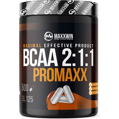 MaxxWin BCAA Promaxx 2:1:1 500 kapslí