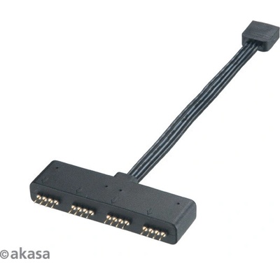 AKASA RGB LED splitter, 4-pin