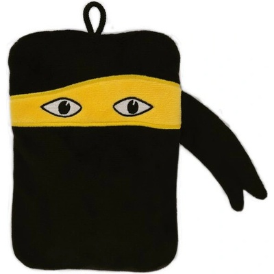 Nikaro Termofor Hugo Frosch Classic Mini v látkovém obalu - ninja, 0,2 l, černá