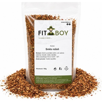 FITBOY Zmes na ražeň 50 g