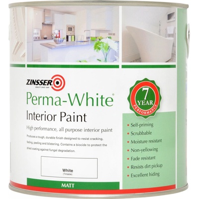 Zinsser Perma bílá matná 2,5 L