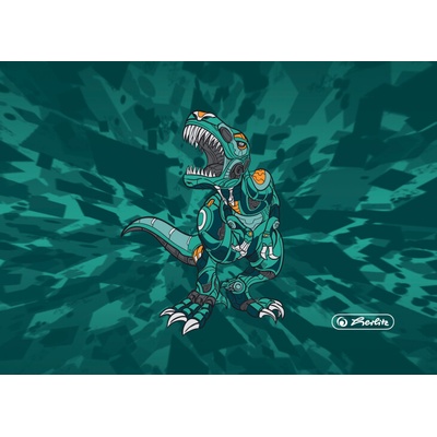 Desky B5 číslice T Rex