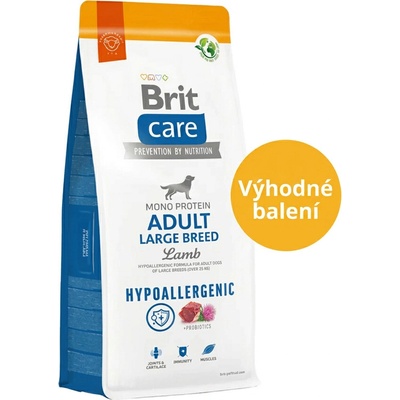 Brit Care Hypoallergenic Adult Large Breed Lamb 14 kg – Hledejceny.cz