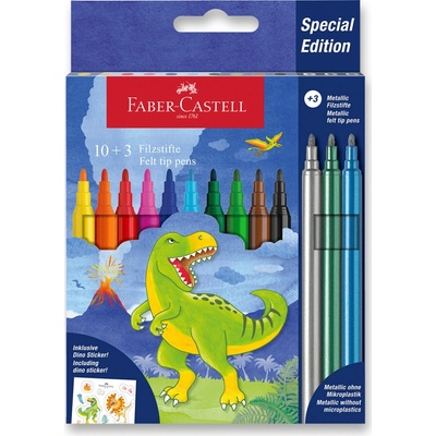 Fixy Faber-Castell Dinosaurus 13 farieb