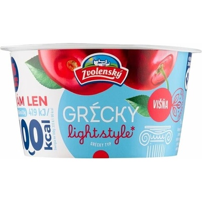 Zvolenský jogurt řeckého typu višeň 125 g