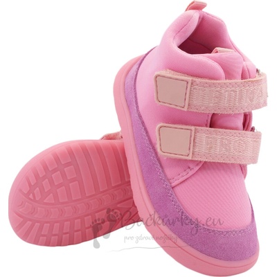 Protetika Detské celoročné barefoot topánky Ros Pink