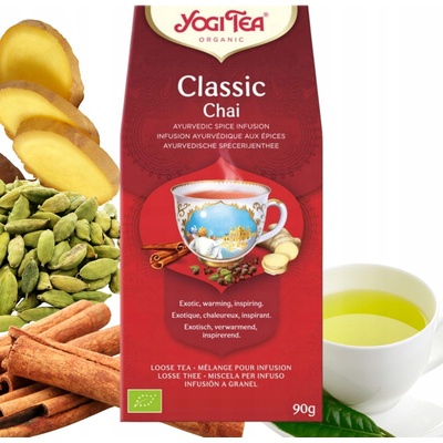 Yogi Tea Klasický čaj škorica kardamón zázvor klinčeky 90 g