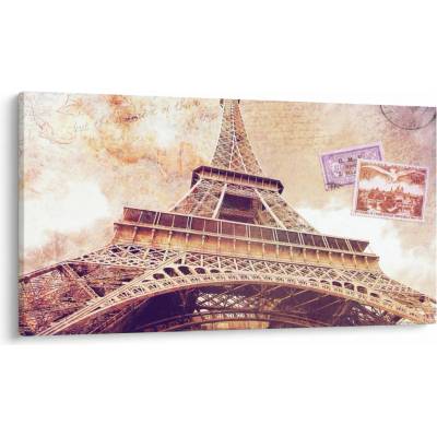 Obraz - Pohľad z Paríža, jednodielne 120x70 cm