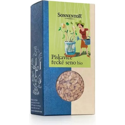 Sonnentor Pískavica grécke seno semená na klíčenie 120g