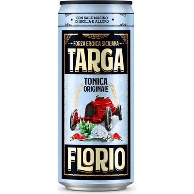 Targa Florio Tonica Originale sýtený nealkoholický nápoj 330 ml