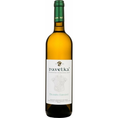 Pavelka a syn Tramín červený Výber z hrozna 12% 0,75 l (čistá fľaša)