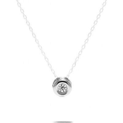 Blink-Blink Diamantový prívesok z bieleho zlata 4024BDG