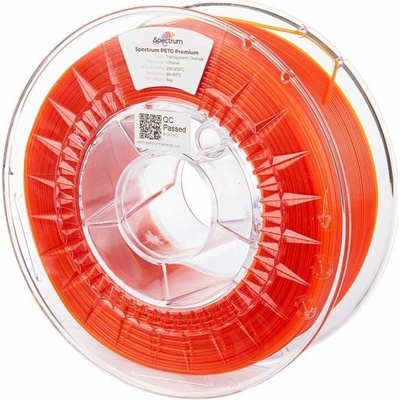Spectrum PETG Transparent Orange 1,75 mm 1 kg