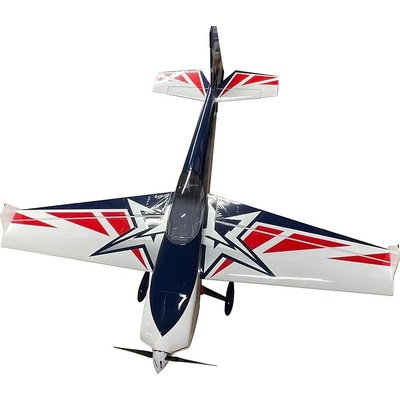 AJ Aircraft 74" Slick 540 ARF modrý