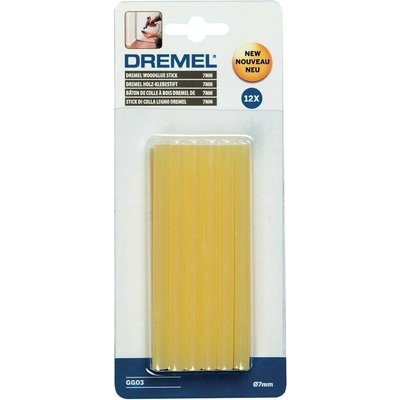 Dremel 7 mm-ové lepiace tyčinky na drevo (gg03)
