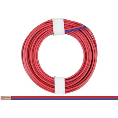 Donau Elektronik 225-02 lanko 2 x 0.25 mm² červenomodrá 5 m