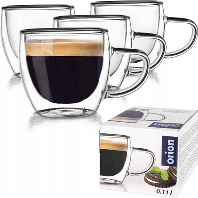 Orion Sklenice na kávu 4 x 110 ml