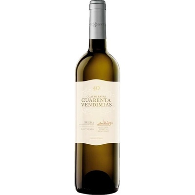 Cuatro Rayas Cuarenta 40 Vendimias Sauvignon Blanc suché bílé 2022 13% 0,75 l (holá láhev)