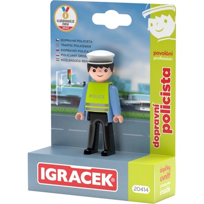 Efko IGRÁČEK Dopravní policista s doplňky