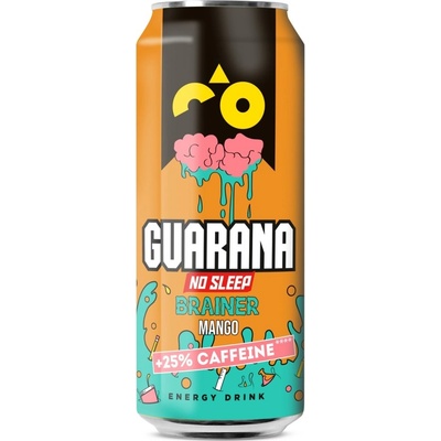 Guarana Brainer Mango 0,5 l