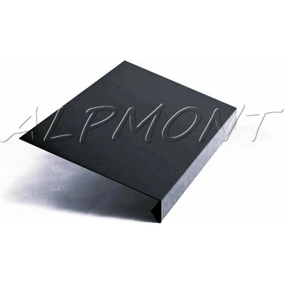 Okapnice klasik r.š.333mm Al hliníkový plech 0.7mm Lakovaný RAL 7016 antracit STORM dl.2m