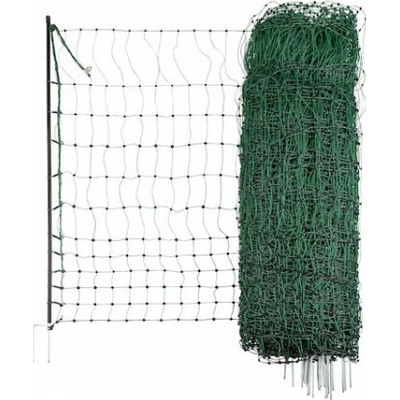 Agrofortel Vodivá sieť pre hydinu 112 cm, 25 m, zelená, 2 hroty