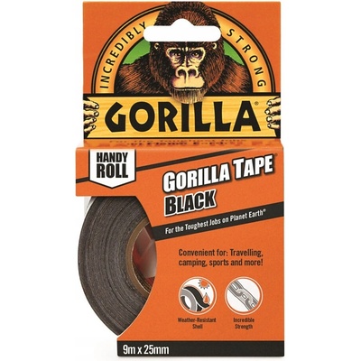 Gorilla Glue Opravná textilná páska 9 m x 25 mm čierna