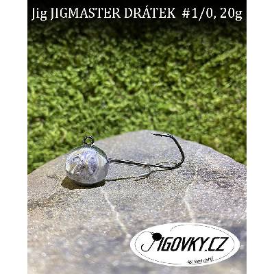 Jigovky.cz Jigové hlavičky Jigmaster Drátek vel.1 20g 5 ks