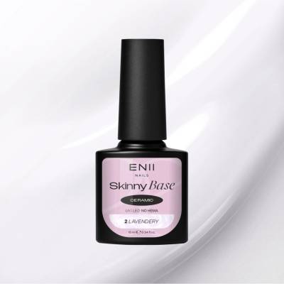 ENII NAILS Skinny Base Ceramic 2 Lavendery mléčná báze 10 ml