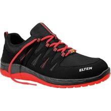 ELTEN MADDOX BOA Low ESD S3 obuv Černá-Červená