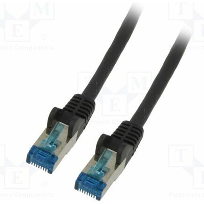 Goobay 67544 Patch S/FTP Kat: 6a RJ45 vidlice z obou stran lanko Cu