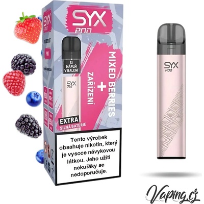 Syx Pod kit 900 mAh Růžová 1 ks