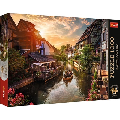 TREFL Premium Plus Photo Odyssey Malé Benátky v Colmaru 1000 dielov