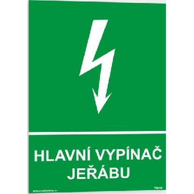 Traiva s.r.o Hlavní vypínač jeřábu Verze: Plast 148 x 210 mm (A5) tl. 2 mm - Kód: 00343