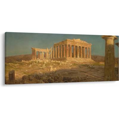 Obraz - Frederic Edwin Church, The Parthenon, reprodukcia, jednodielne 120x50 cm