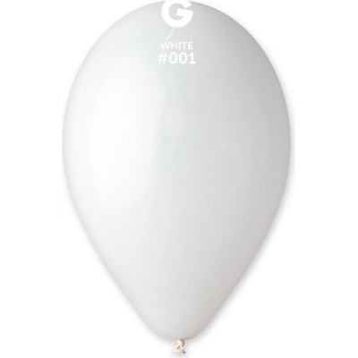 Gemar Balónek 30cm 12 #001 bílý – Hledejceny.cz