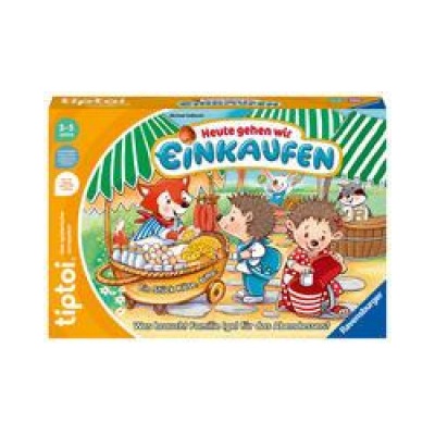 Ravensburger tiptoi Spiel 00119 - Heute gehen wir Einkaufen - Lernspiel für Kinder ab 3 Jahren