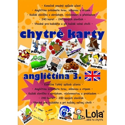 Chytré karty - angličtina slovíčka 3