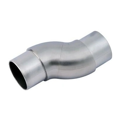 Flexibilní spojka pro trubku o 42,4 x 2,0 mm, nerez broušená V2A